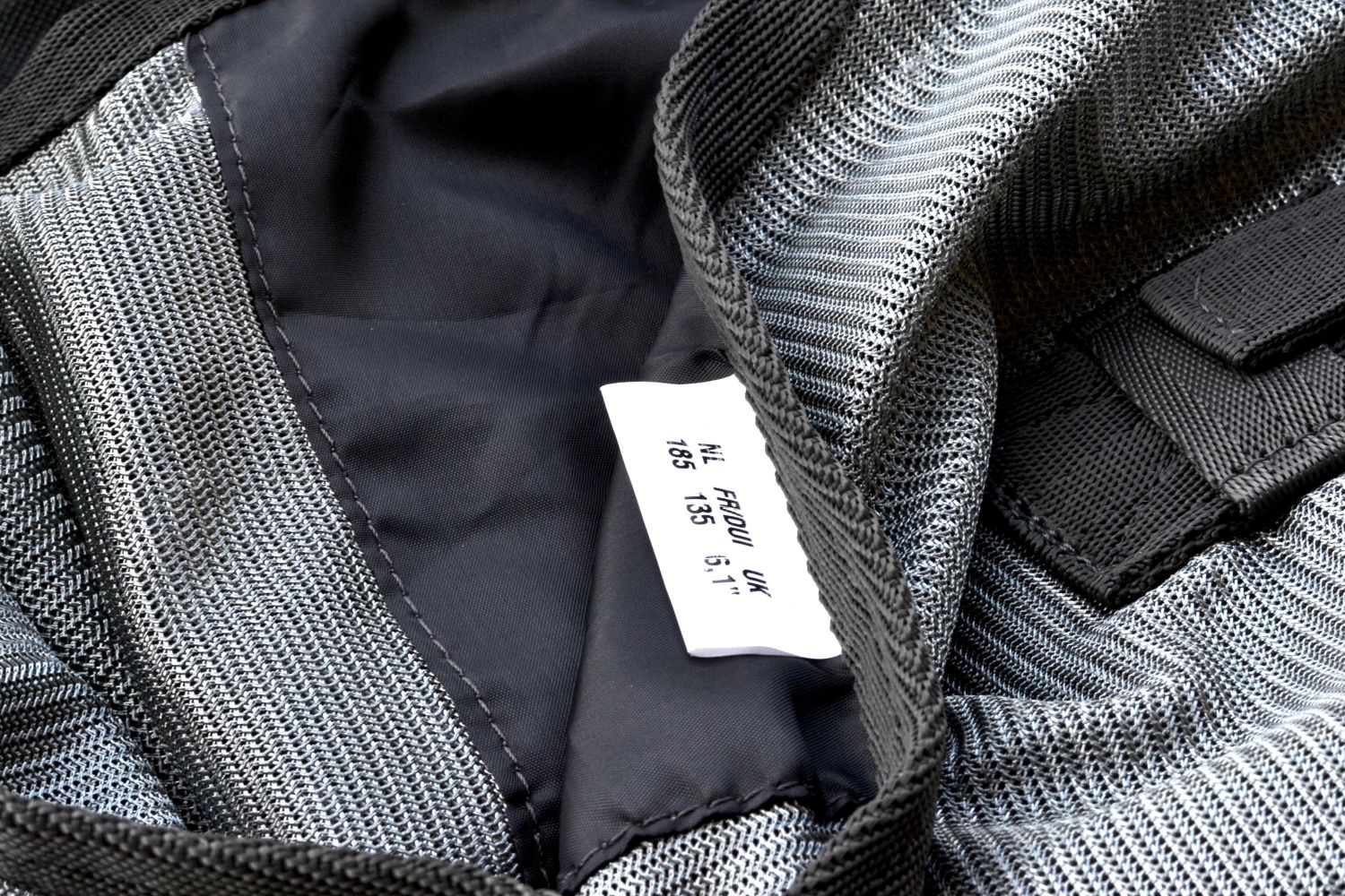 QHP derka siatkowa z kapturem Elastic Neck -135 - obrazek 6