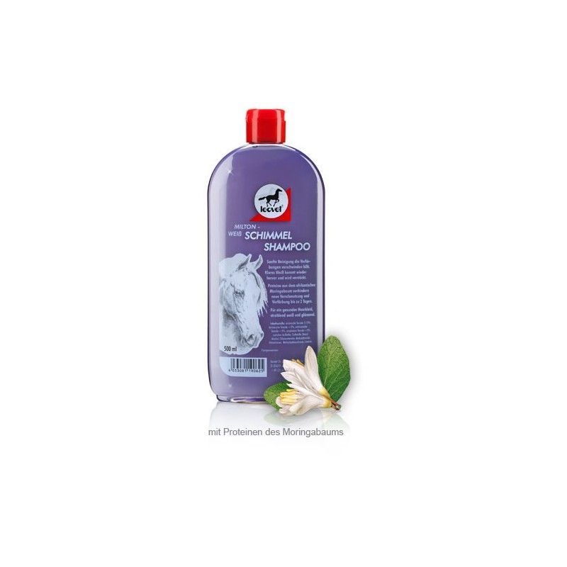 Leovet milton white shampoo - szampon dla siwych koni